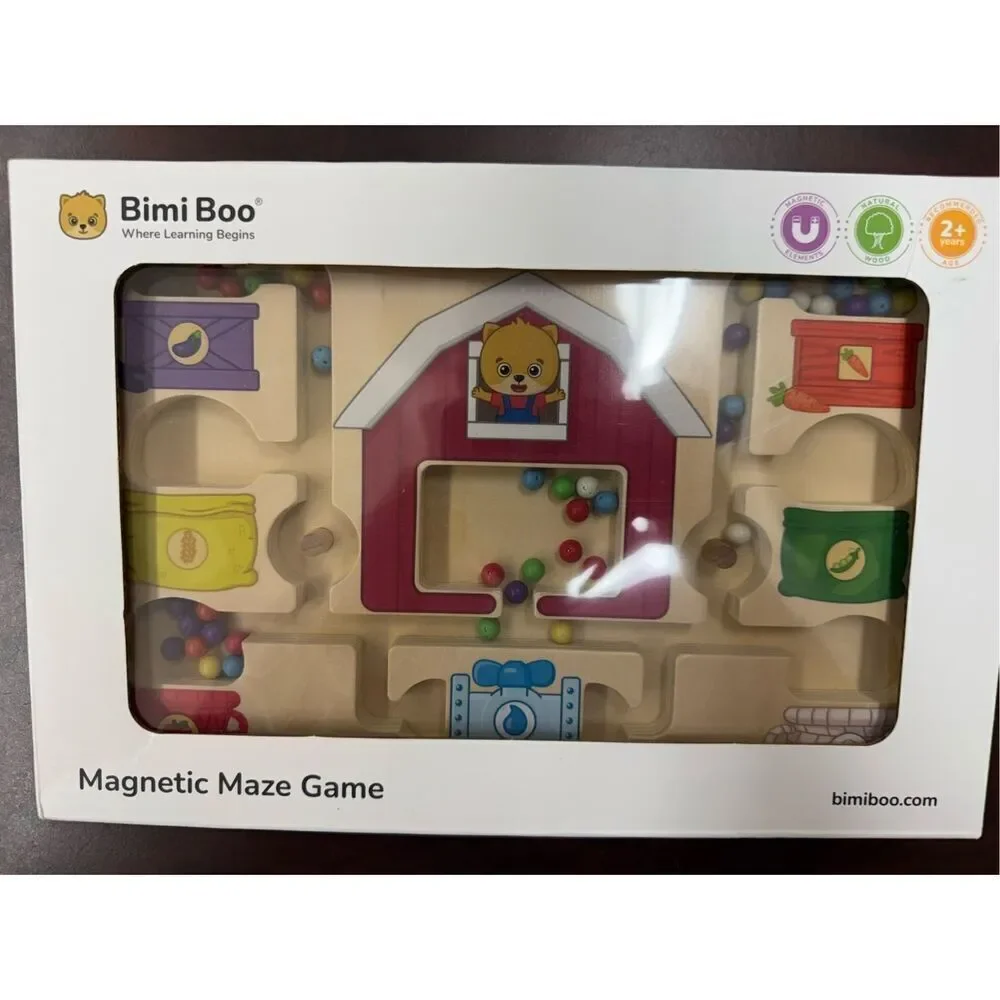Bimi Boo Magnetic Maze Game- Brand New